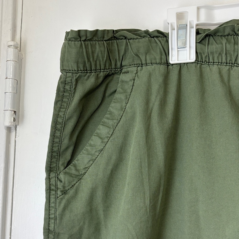 NWT Sonoma Olive Green Capris Women Size XL - Picture 3 of 13